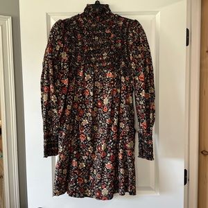 Plenty by Tracy Reese Smocked Mini Dress